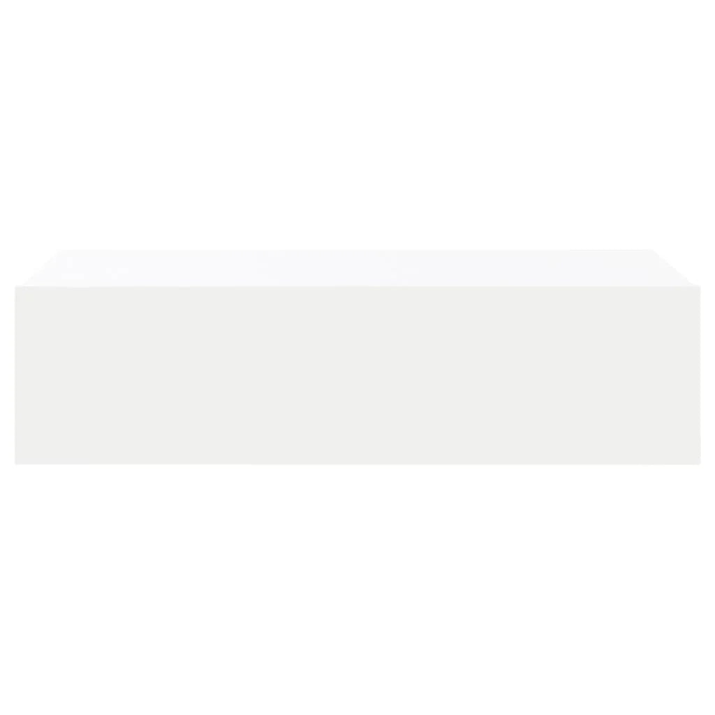 Mobile TV multimediale mensola TV credenza mobile TV per sala da pranzo soggiorno camera da letto con illuminazione a LED 60 x 35 x 15,5 cm bianco 02_0026951