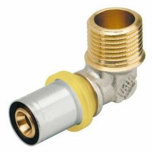 Gomito maschio a pressare gas d. 16x2-1/2  b08wygxb11