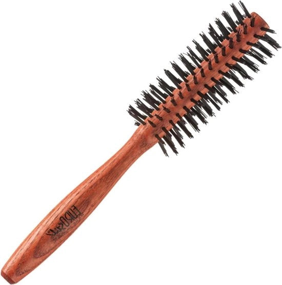 Borsetta rotonda in legno e nylon 15 mm - 1 pezzo - leggera - 120 g