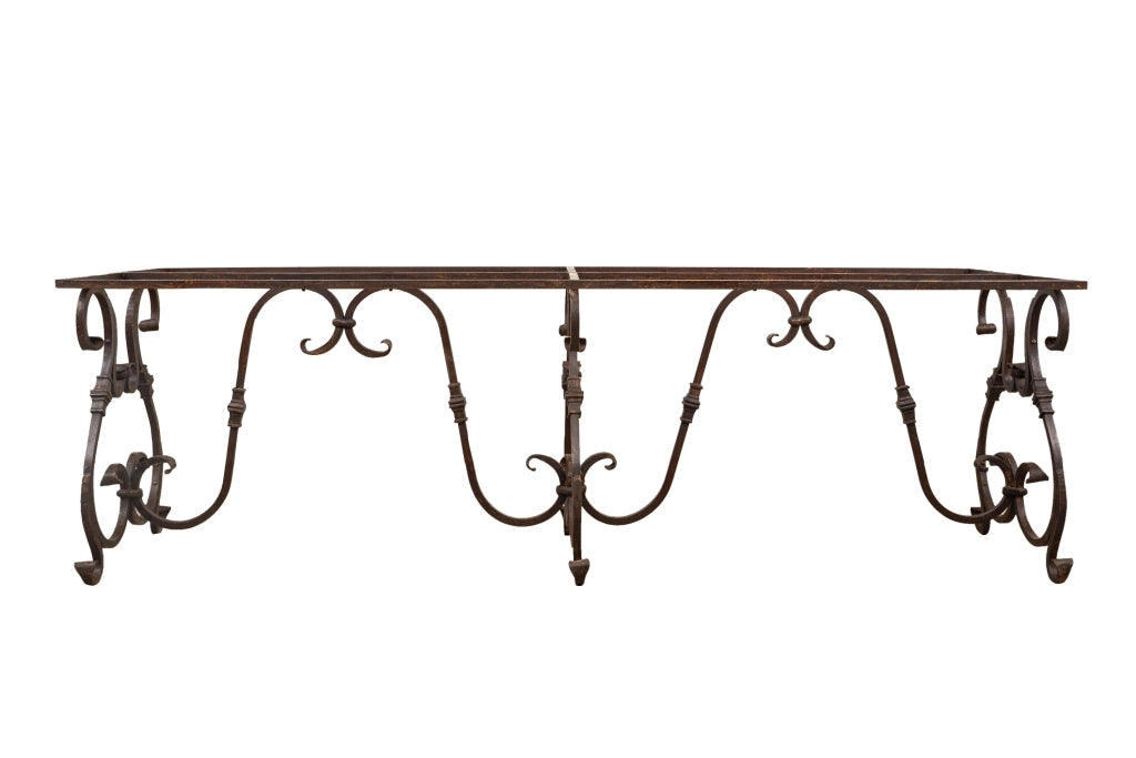 Biscottini Base per Tavolo in ferro L231xPR82xH74 cm Molto robusta resistente Offerta
