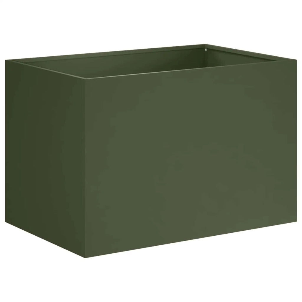 Vaso da giardino Verde Oliva 50 x 40 x 40 cm 8005644