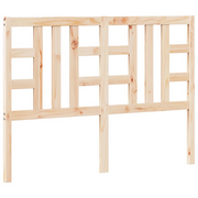Testiera | Testata per Letto 141x4x100 cm in Legno Massello di Pino