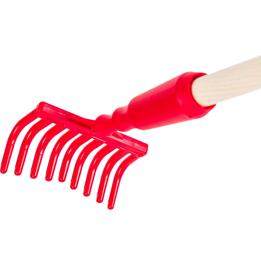 rastrello plastica 9 denti per olive manico forato cod:ferx.10123