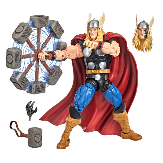 Hasbro Marvel Legends Marvel's Ragnarok (Cyborg Thor) - Action Figure da collezione, 15 cm, multicolore