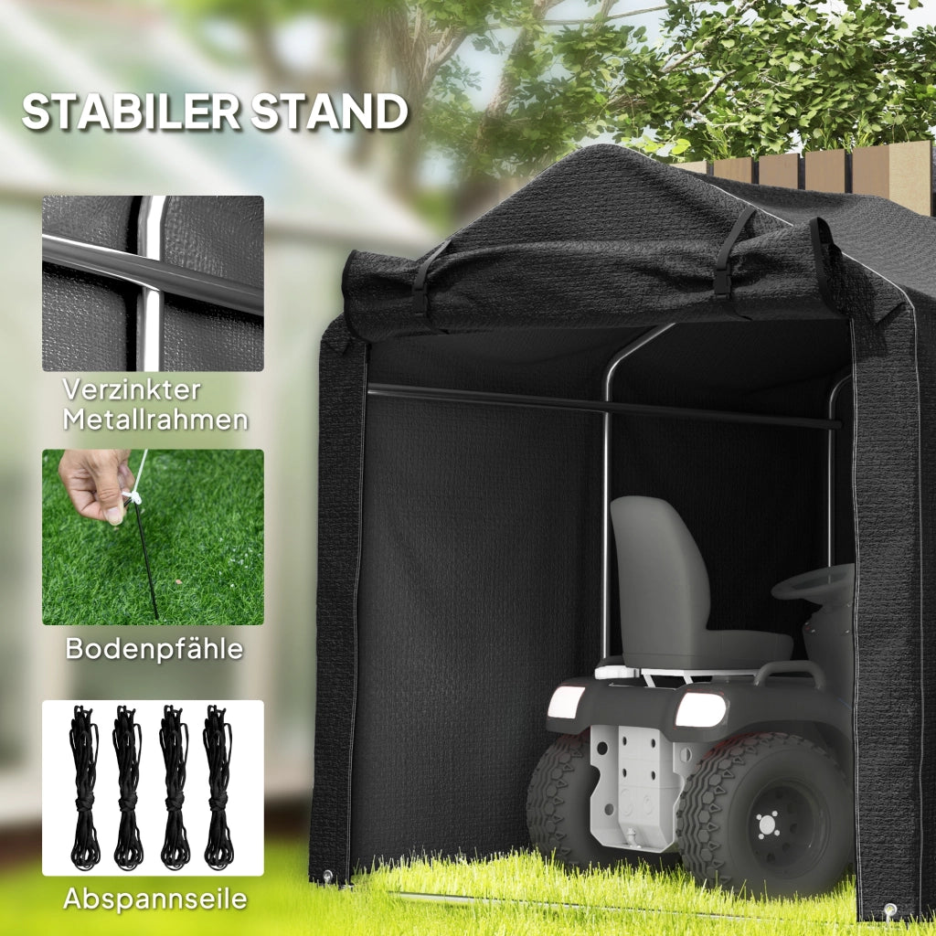 Tenda Garage ¨C zephmum ¨C Nero 220x157x165 cm