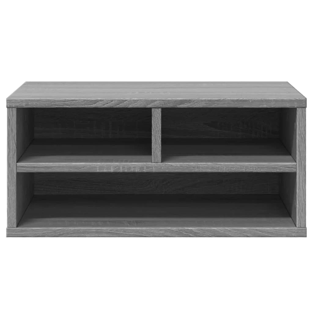 Supporto per stampante Sonoma mobile da scrivania/ufficio 49 x 40 x 22,5 cm legno ingegnerizzato grigio 02_0044783