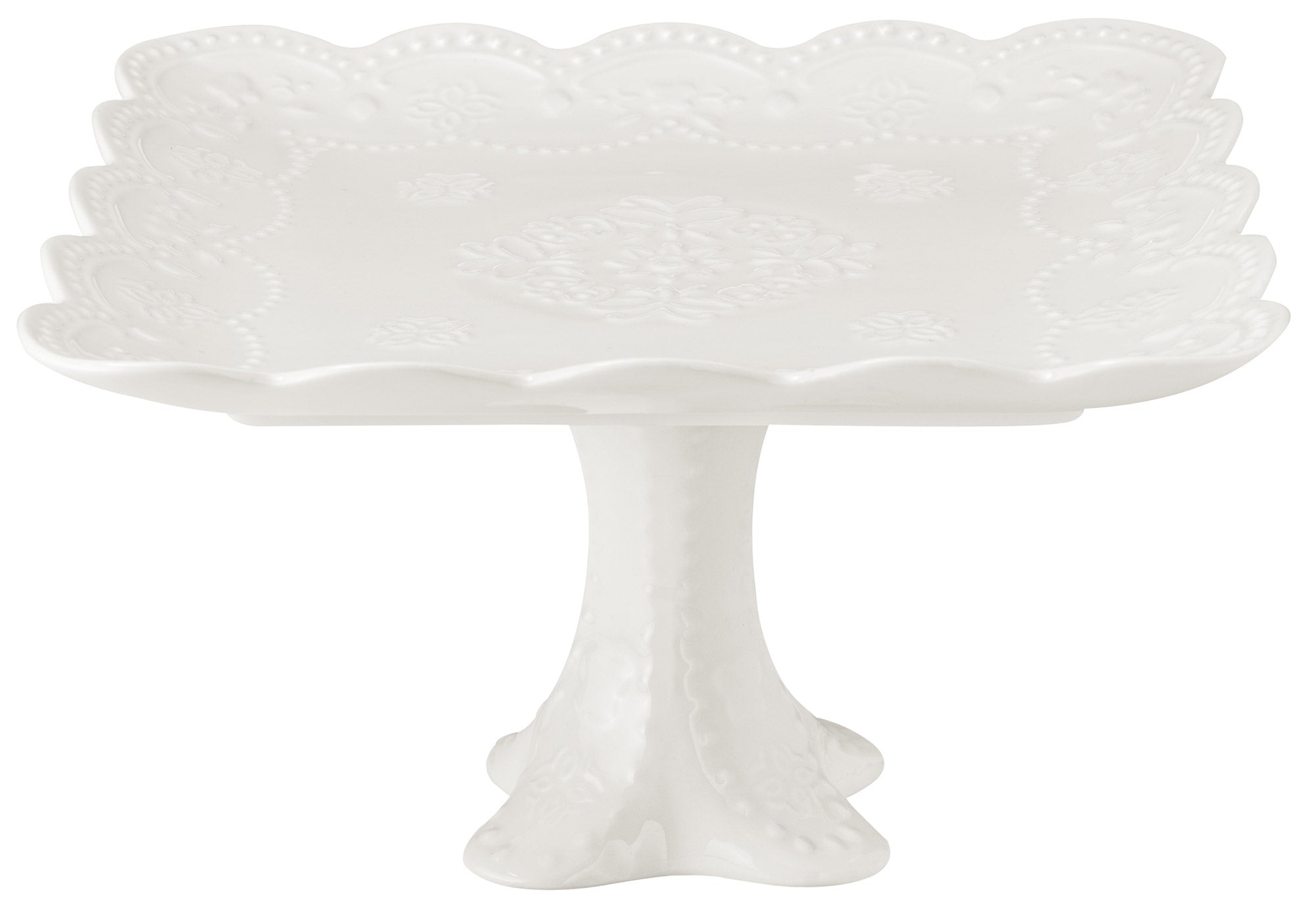 Alzatina in Porcellana Kaleidos Charme Bianco