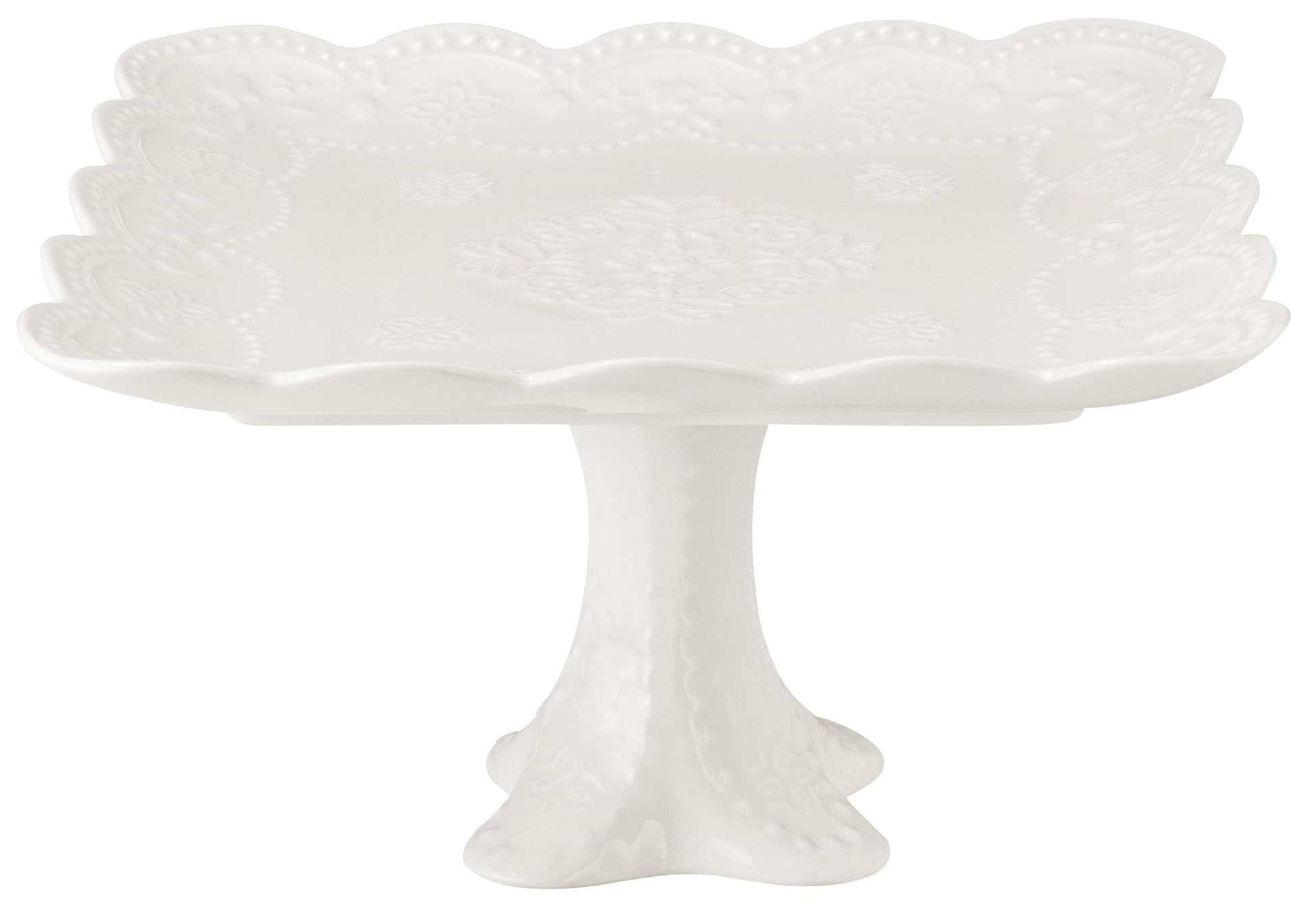 Alzatina in Porcellana Kaleidos Charme Bianco