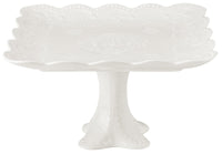 Alzatina in Porcellana Kaleidos Charme Bianco