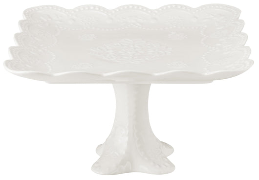 Alzatina in Porcellana Kaleidos Charme Bianco