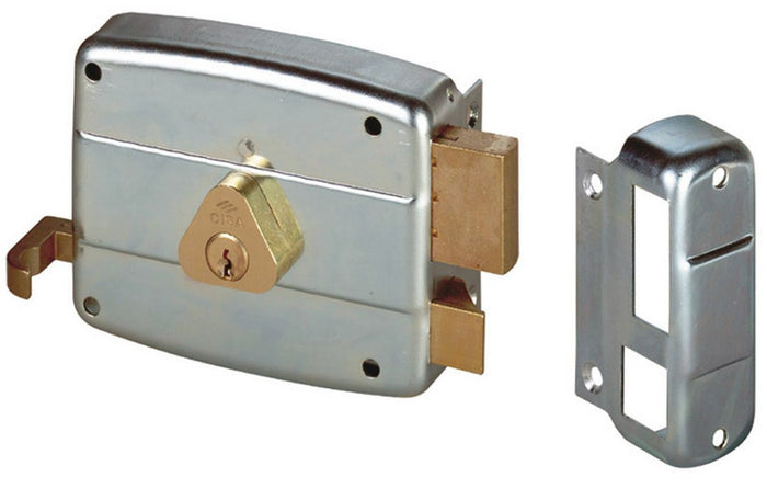 serratura ferro applicare .2m+s cil/interno con aletta art. 50421 e.60 sx cod:ferx.vit19062