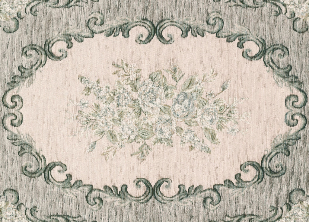 Tappeto Velour Antiscivolo Disegno Operà By Suardi - 140x200 - Polvere