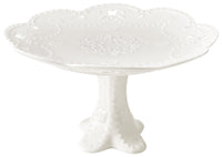 Alzatina in Porcellana Kaleidos Charme Bianco