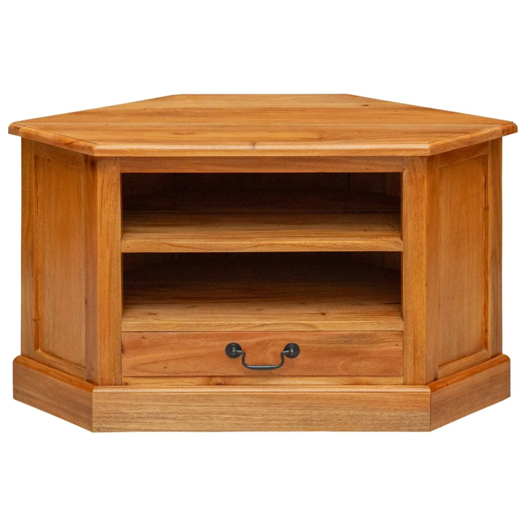 MobileTVAngolare con cassetto Naturale 79 x 40 x 46 cm