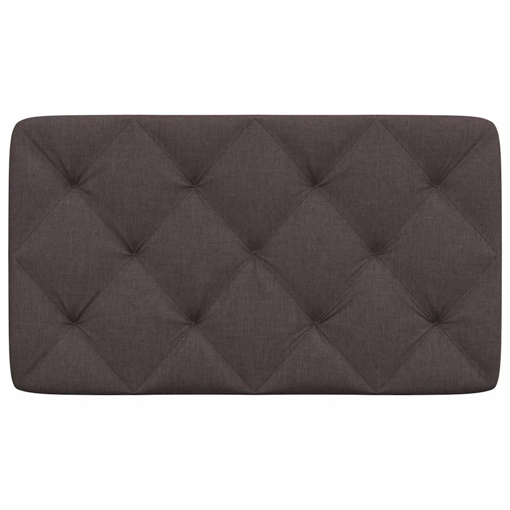 Cuscino Testiera Marrone Scuro 80 cm in Tessuto 4019194
