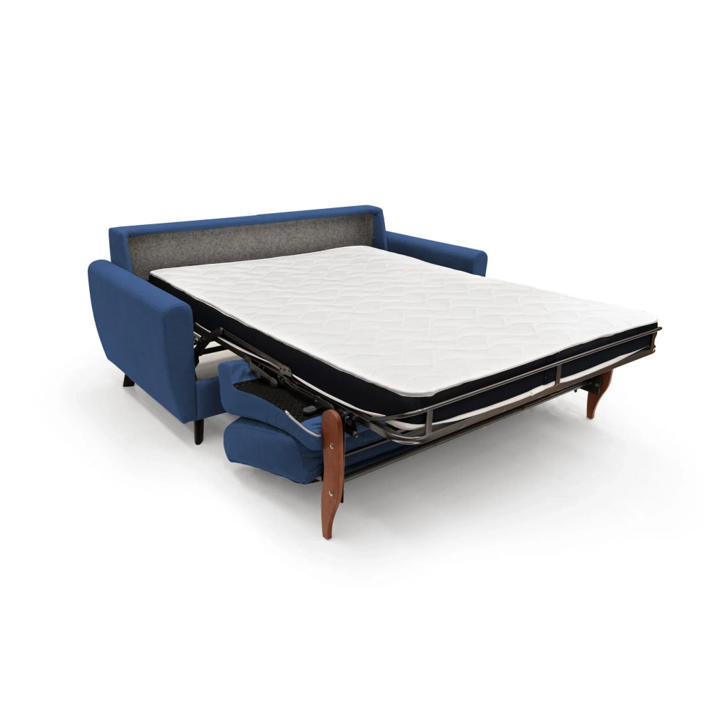 Callisto Divano letto matrimoniale 188 cm blu