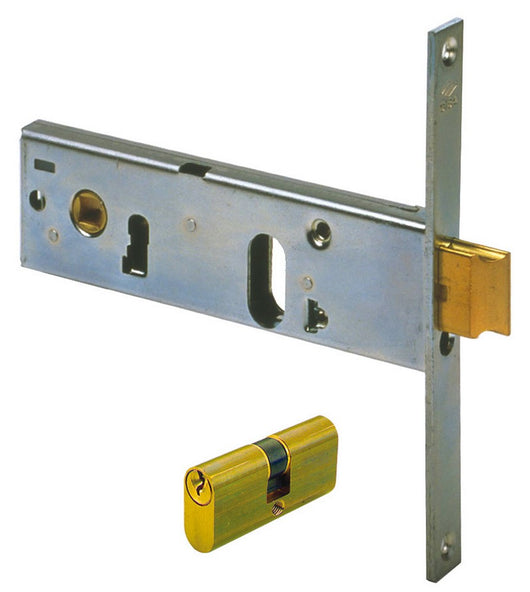 serratura alluminio infilare fasce 2m+s con cilindro art. 44150 e.70 - f.16 cod:ferx.vit14223