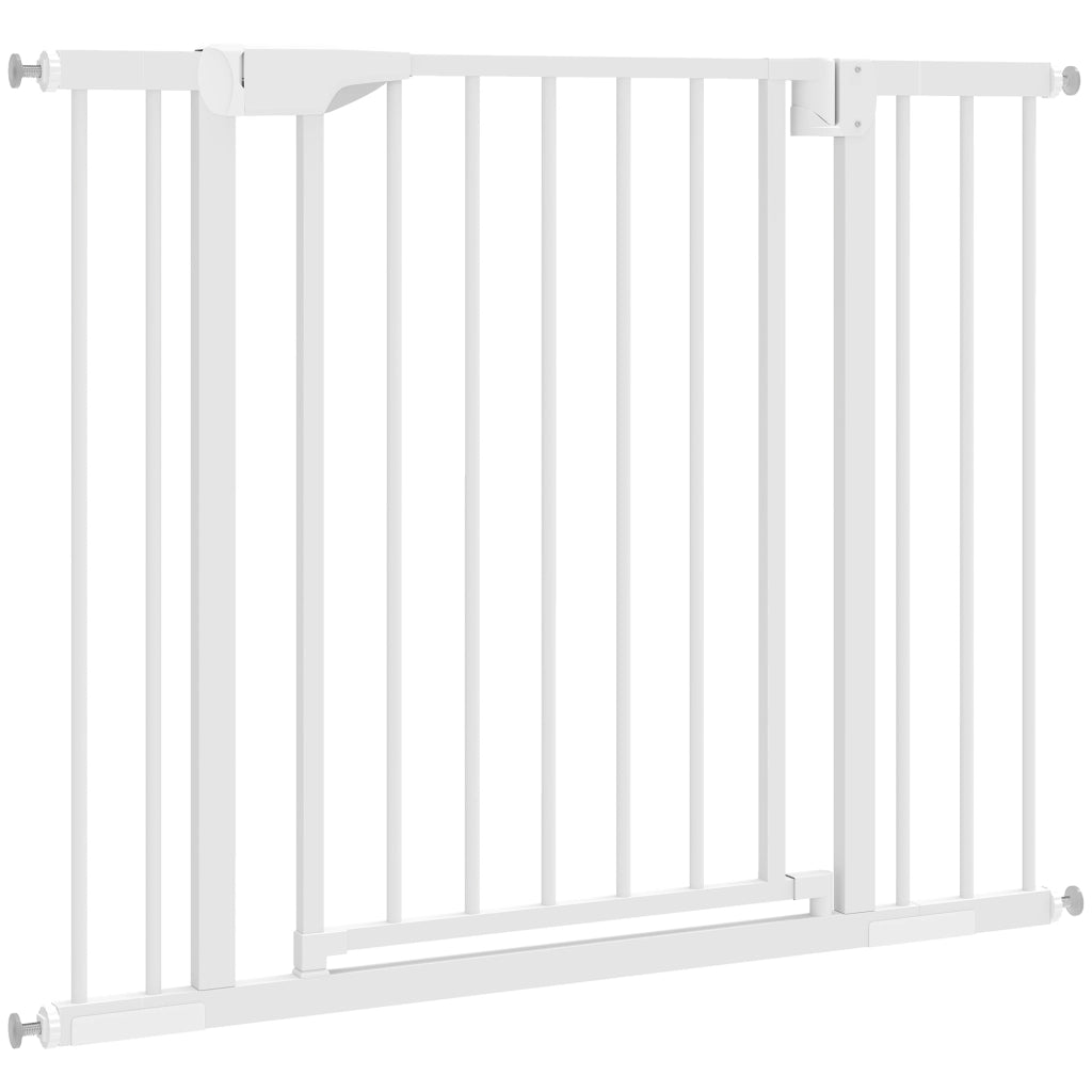 Barriera di sicurezza per bambini e cani ¨C zephmum ¨C 76-102 cm bianco