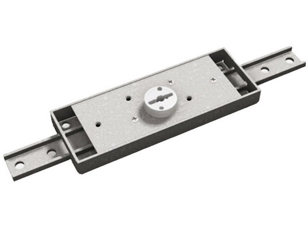 serratura centrale per serrande con catenaccio dritto 2 mandate 2 chiavi dm art. 2200 cod:ferx.vit55186