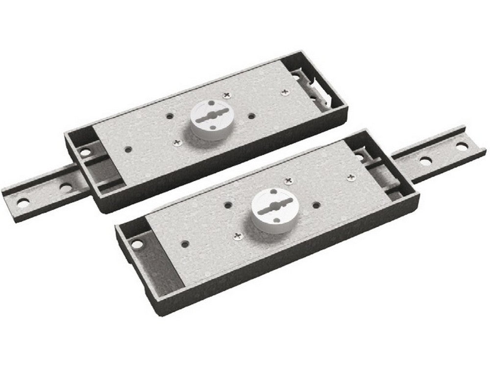 serratura laterale per serrande dx+sx catenaccio zancato 2+2 mandate 3 chiavi dm art.2235 cod:ferx.vit55187