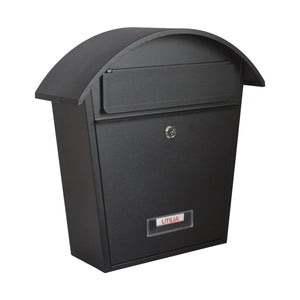 CASSETTA POSTALE LUBIANA NERO