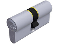 cilindro cromo satinato k2 5 chiavi mm. 90 (45+45) cod:ferx.vit55128