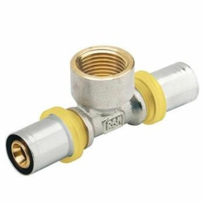 Tee femmina a pressare gas d.16x 2-1/2  b08wyvb68f