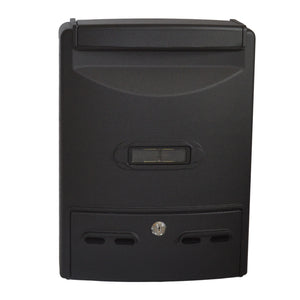 CASSETTA POSTALE PORTARIVISTE CLASSICA NERA