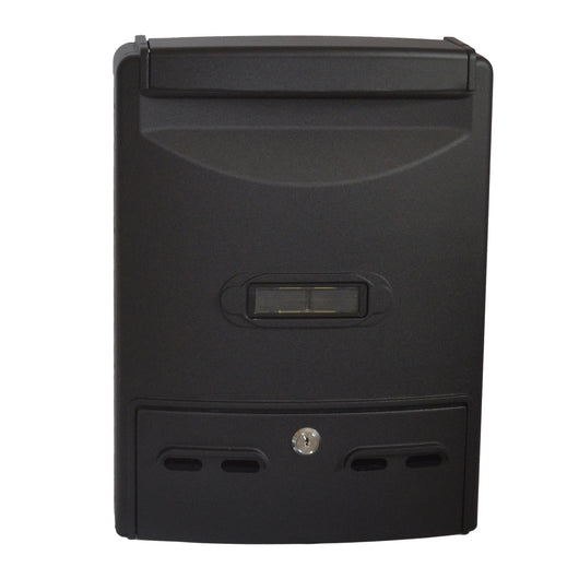 CASSETTA POSTALE PORTARIVISTE CLASSICA NERA