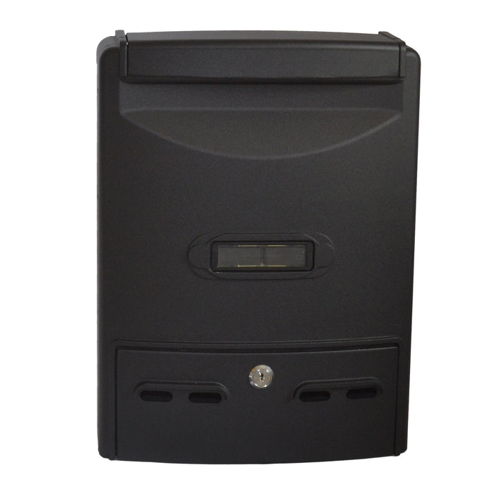 CASSETTA POSTALE PORTARIVISTE CLASSICA NERA