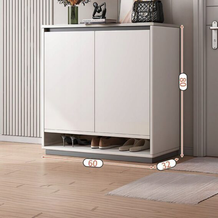 Scarpiera Bianca 60x32x80 cm Ideale per Ingresso