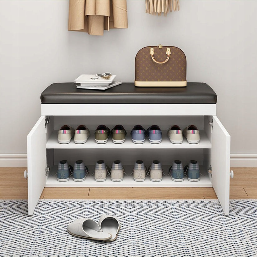 Schuhschrank, Weiß 32x60x35 Cm