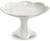 Alzatina in Porcellana Kaleidos Charme Filo Oro