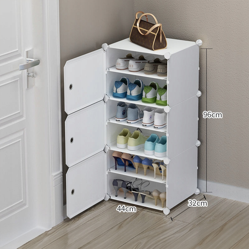 Scarpiera Bianca 44x96x32 cm Ideale per Ingresso