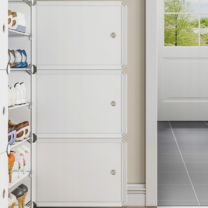 Scarpiera Bianca 44x96x32 cm Ideale per Ingresso