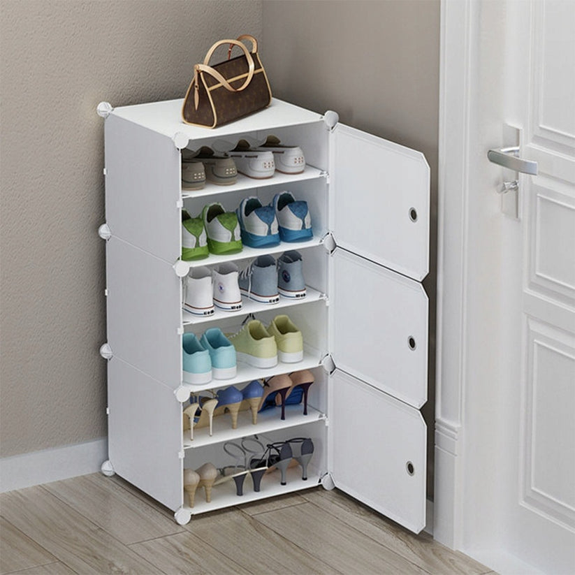 Scarpiera Bianca 44x96x32 cm Ideale per Ingresso