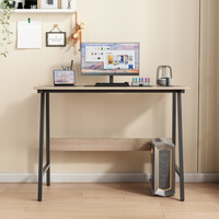 Scrivania per computer Loft industriale scolastica moderna rovere chiaro 100 cm