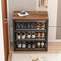 Scarpiera Marrone 50x30x60 cm Ideale per Ingresso