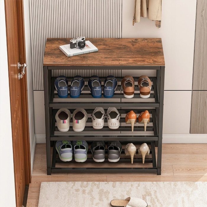 Scarpiera Marrone 50x30x60 cm Ideale per Ingresso