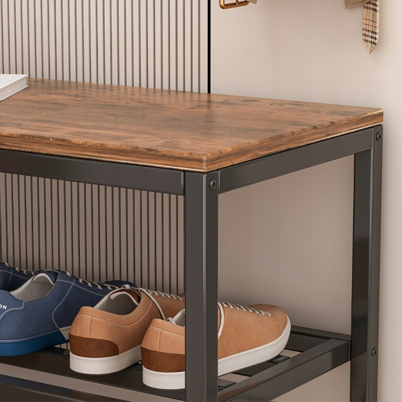 Scarpiera Marrone 50x30x60 cm Ideale per Ingresso