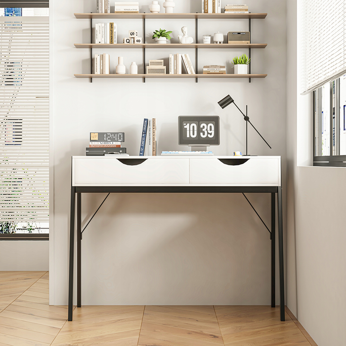 Scrivania, bianca 80x40x90 cm