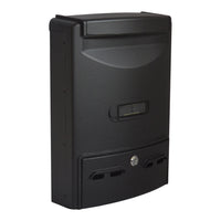 CASSETTA POSTALE PORTARIVISTE CLASSICA NERA