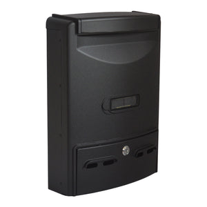 CASSETTA POSTALE PORTARIVISTE CLASSICA NERA