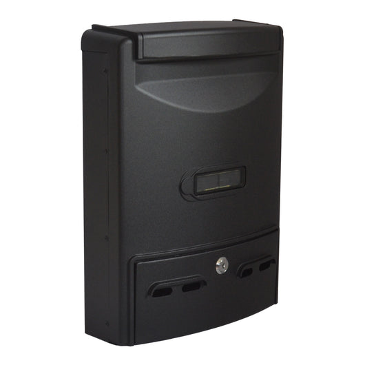 CASSETTA POSTALE PORTARIVISTE CLASSICA NERA