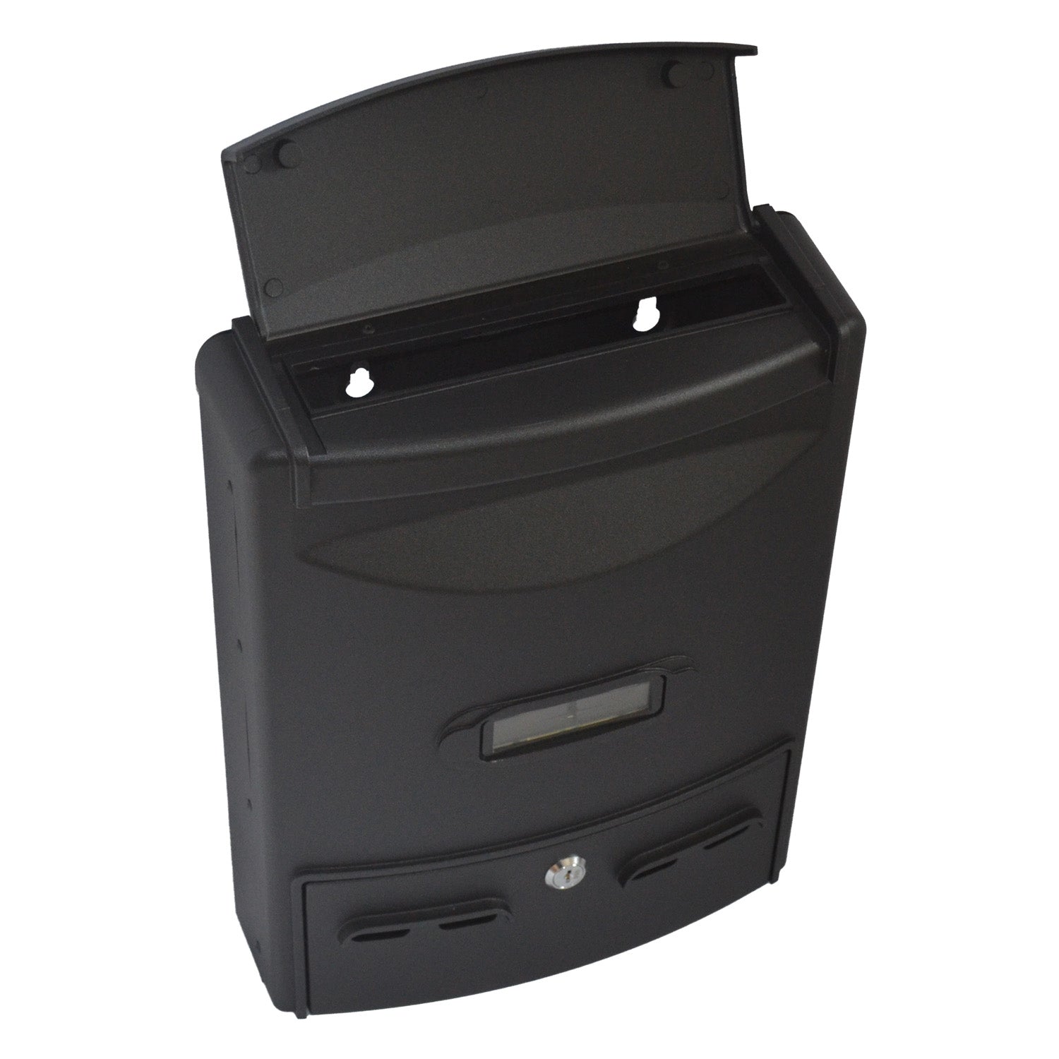 CASSETTA POSTALE PORTARIVISTE CLASSICA NERA