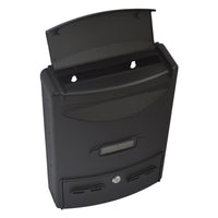 CASSETTA POSTALE PORTARIVISTE CLASSICA NERA