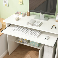 Scrivania per computer bianca 80x40x74 cm