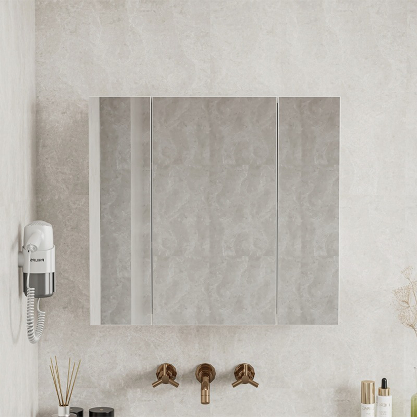 Pensile sospeso da 60x55x15 cm, finitura bianca, ideale per ogni ambiente.