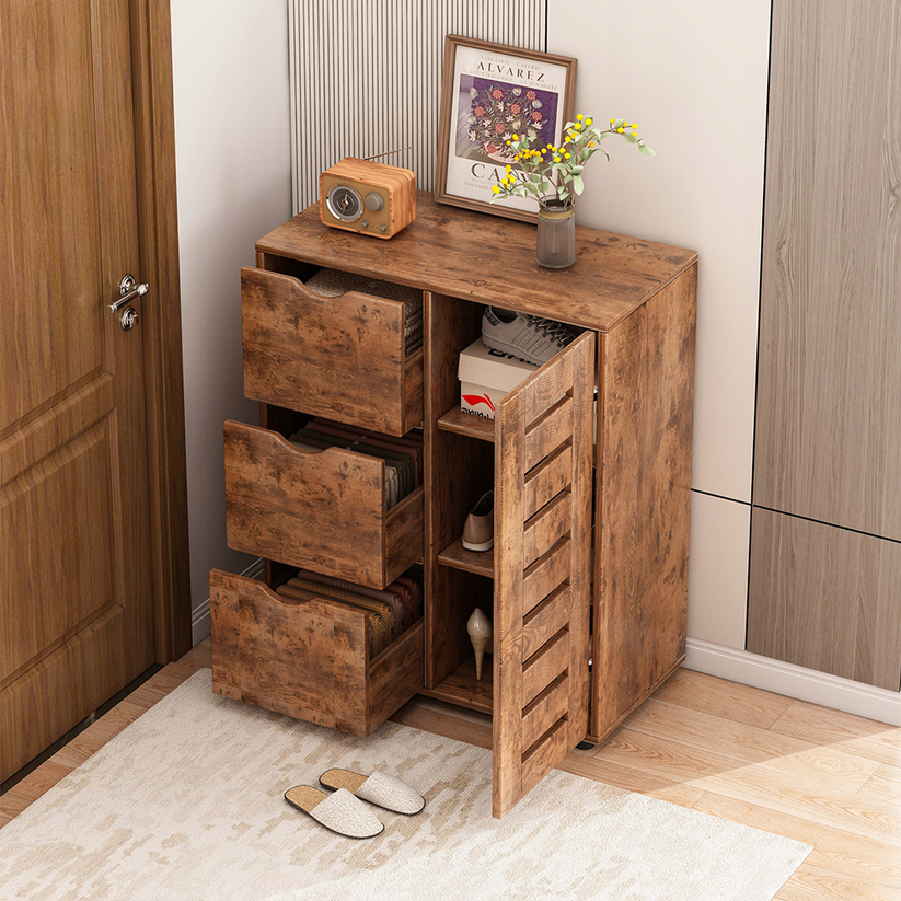 Comò, marrone 60x30x80 cm