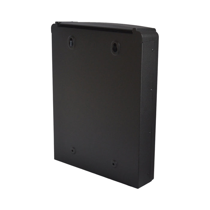 CASSETTA POSTALE PORTARIVISTE CLASSICA NERA